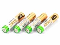 Батарейки мизинчиковые GP LR03 (AAA) Super Alkaline (4 шт)